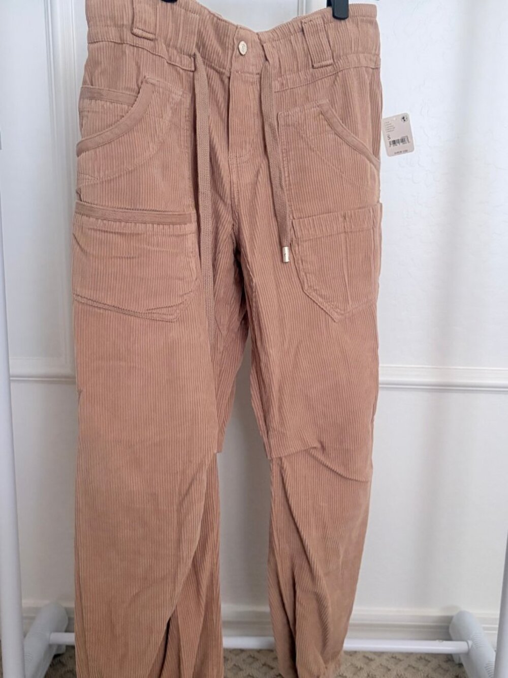 NWT FREE PEOPLE We The Free Corduroy Boyfriend Pants - S